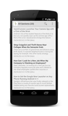 LifeHacker India android App screenshot 3